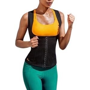 Hot Shapers Cami Hot Waist Cincher Women Belly Fat Burn Sweat Slimming Vest 2XL